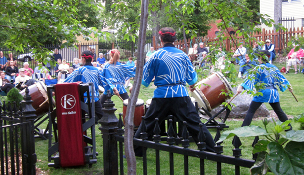 Taiko celebratory performance 6 8 2014