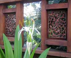 Chinese wood-carved panels